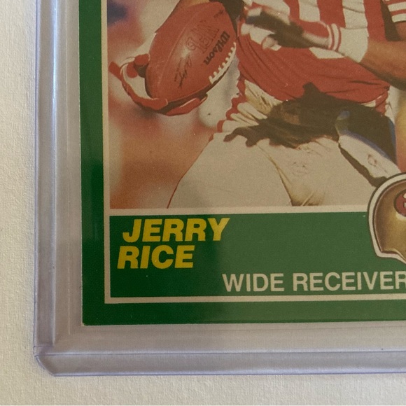Jerry Rice Football Trading Card Score 1989 - Picture 2 of 11